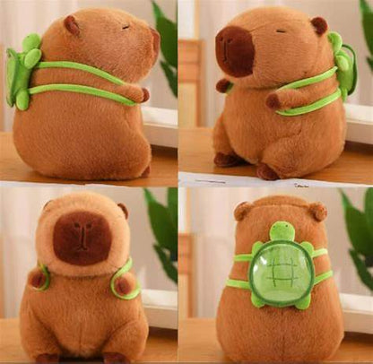 Fluffy capybara stuffed toy