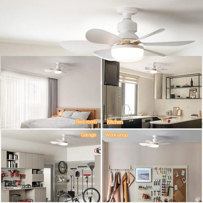 Smart LED Ceiling Fan Light